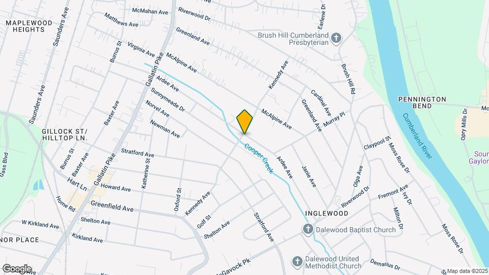1302 Ardee Ave Map and Location Details