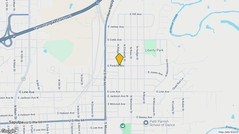 543 N Ridgeway St Map and Location Details