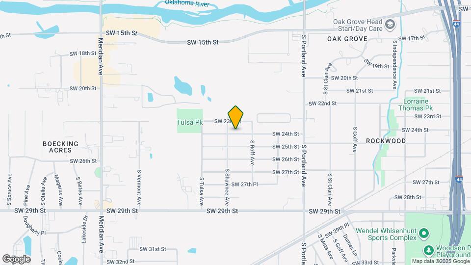 3933 SW 24th St Map and Location Details