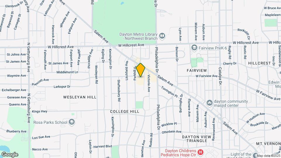 2912 Prescott Ave Map and Location Details