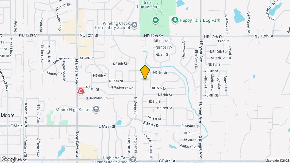 616 Ramblin Oaks Dr Map and Location Details