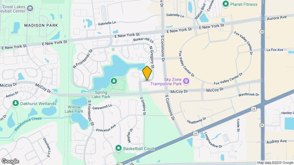 133 N Gregory St, Unit #12 Map and Location Details