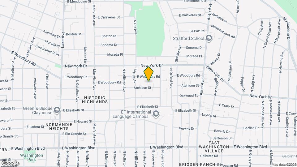 1493 Atchison St, Unit 1493 Map and Location Details