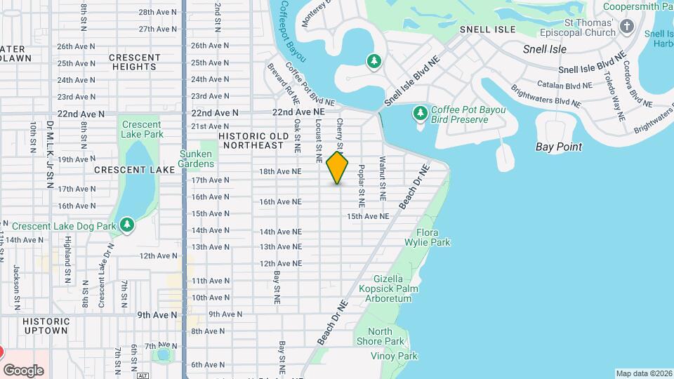 456 17th Ave NE, Unit 1 Map and Location Details