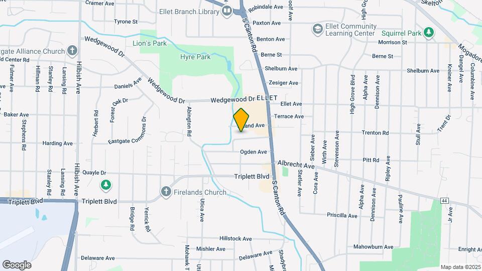 2519 Woodmere Ave Mapa y Detalles de la Ubicación