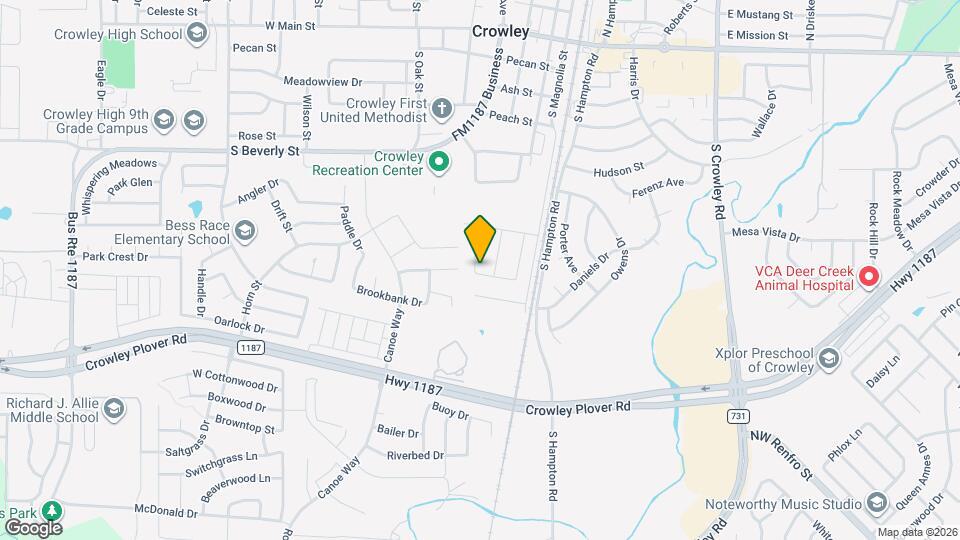 308 Palm St Map and Location Details