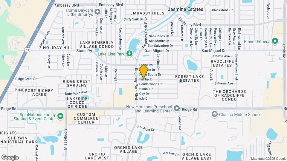 7144 Fairfax Dr Map and Location Details