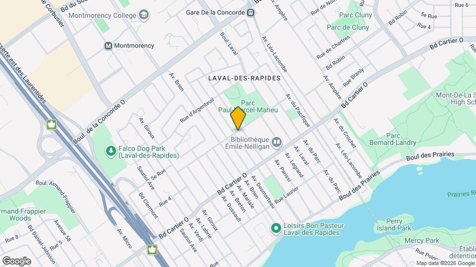 199 Michaud Av Map and Location Details