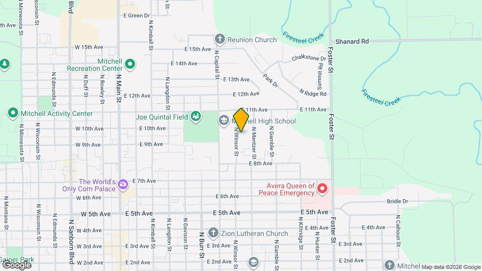 910 N Winsor St Map and Location Details