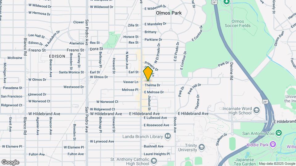 601 Thelma Dr Map and Location Details