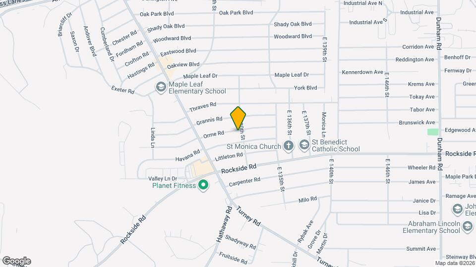 12924 Orme Rd Map and Location Details