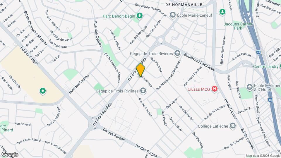 3375-3395 Papineau Rue Map and Location Details