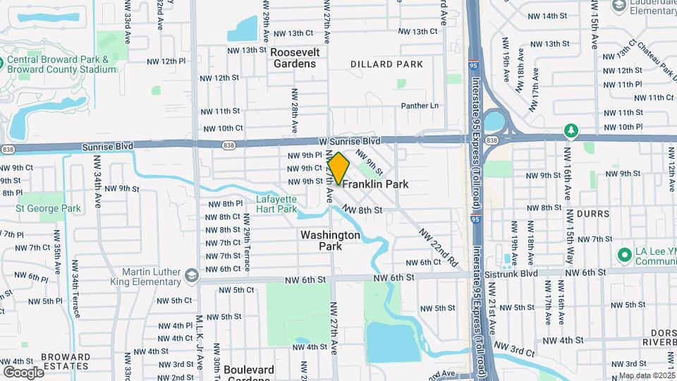 2610 NW 8th Ct Map and Location Details