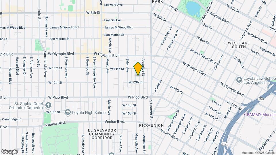 1138 Magnolia Ave Map and Location Details
