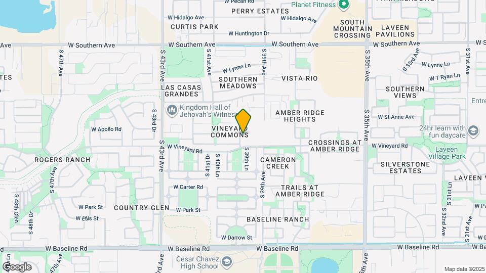 6709 S 40th Ave Map and Location Details