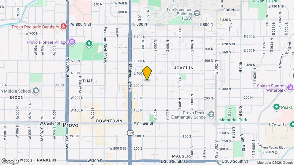 131 E 300 N, Unit Unit 1 Map and Location Details