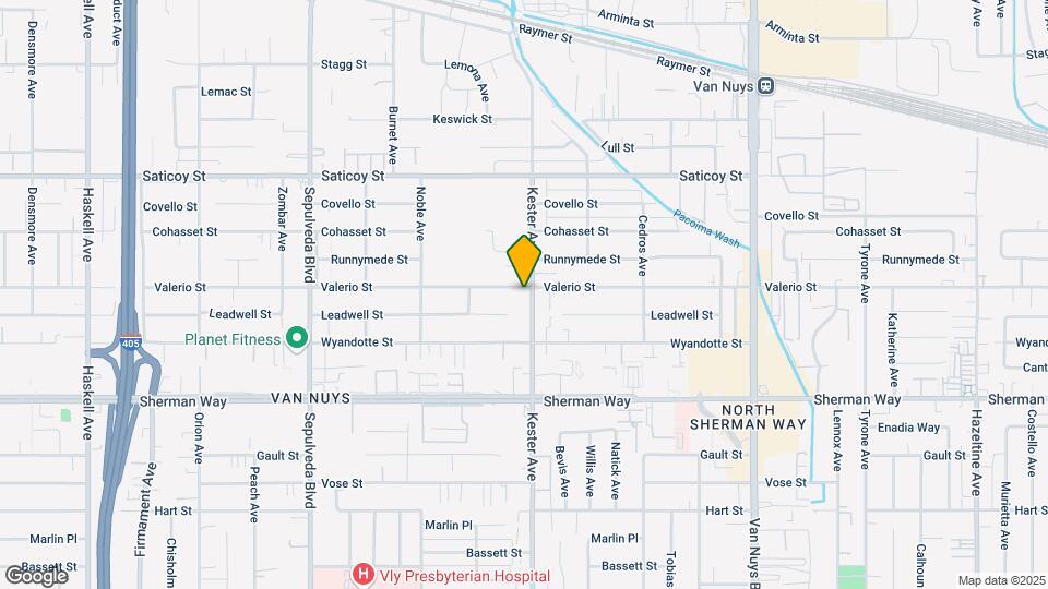 7359 Kester Ave Map and Location Details