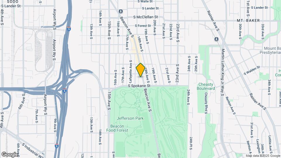 3415 Beacon Ave S Map and Location Details