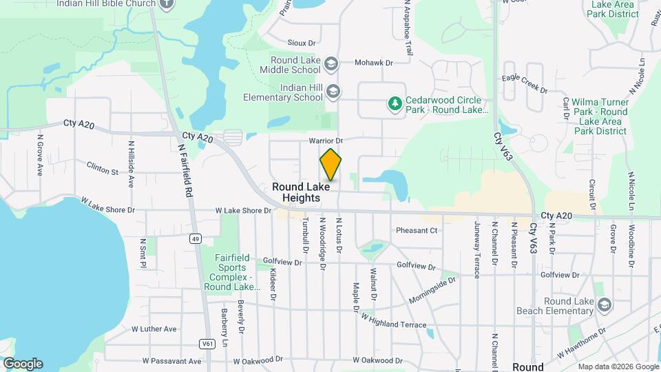 804 Tomahawk Trail Mapa y Detalles de la Ubicación