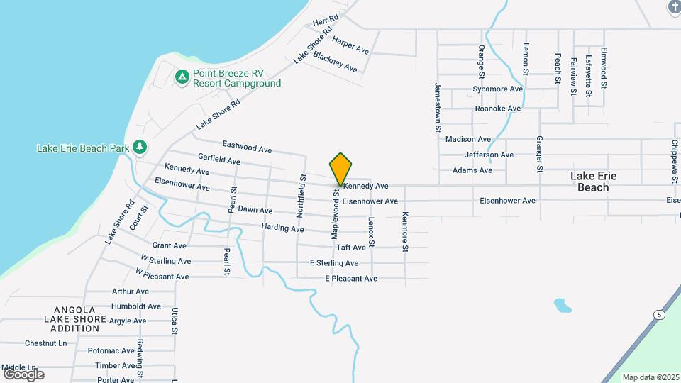 9609 Maplewood St Map and Location Details