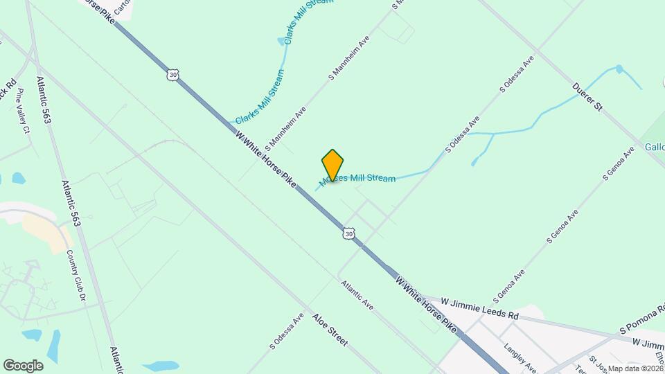 419 W White Horse Pike, Unit 419 Map and Location Details