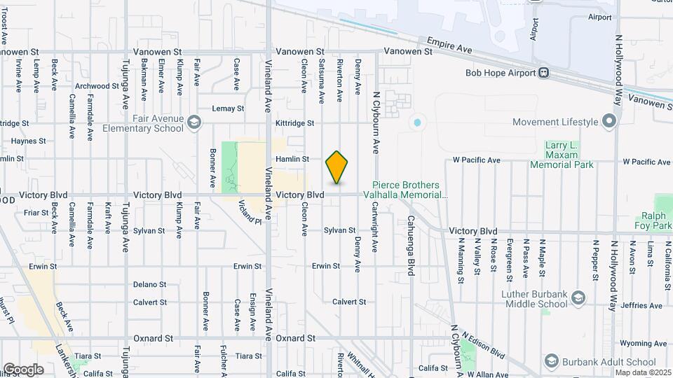 6401 Riverton Ave Mapa y Detalles de la Ubicación