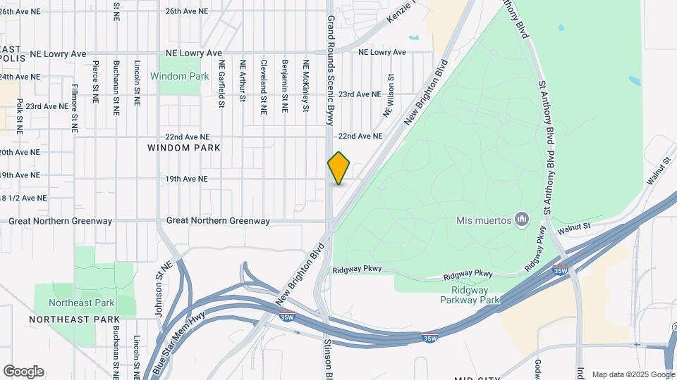 1831 Stinson Blvd NE Map and Location Details