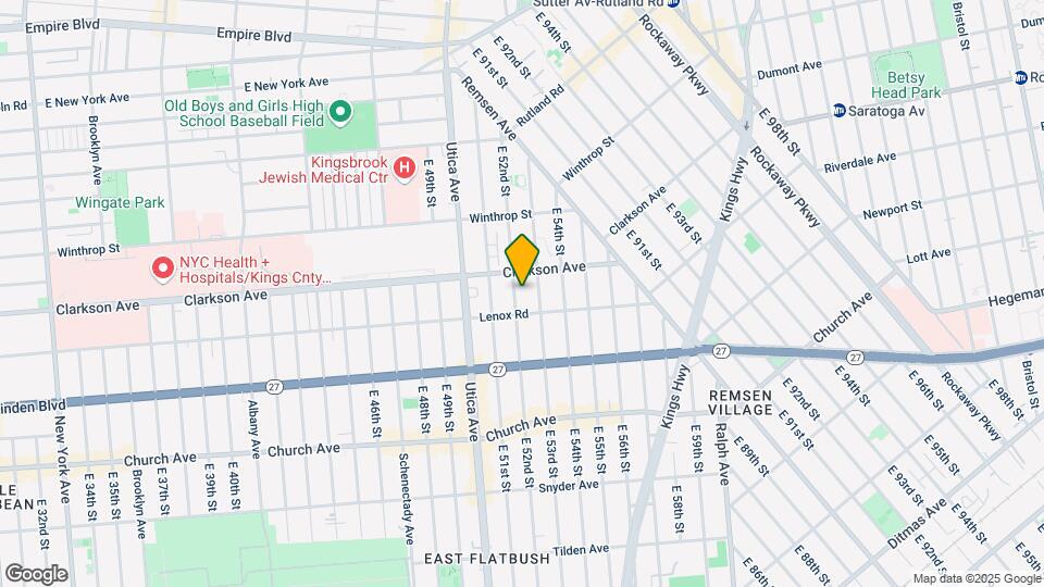 205 E 52nd St Mapa y Detalles de la Ubicación