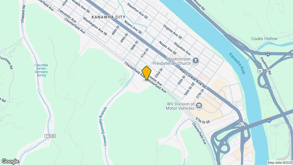5243 Chesterfield Ave Map and Location Details