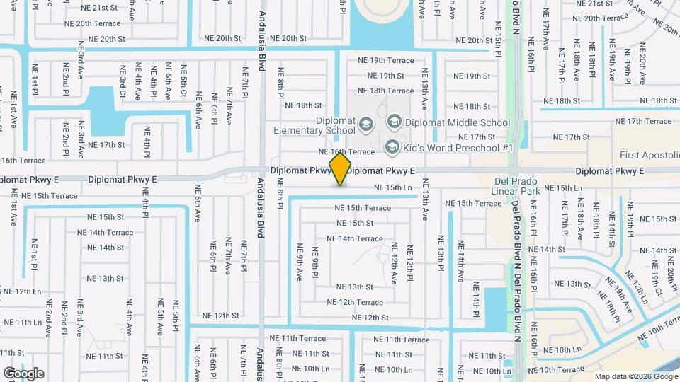 1010 NE 15th Ln Mapa y Detalles de la Ubicación