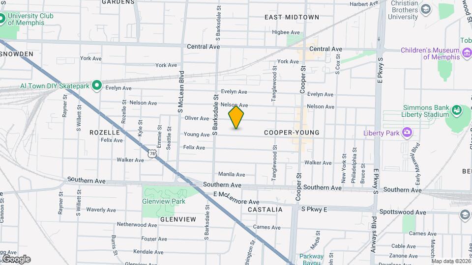 1964 Young Ave Mapa y Detalles de la Ubicación