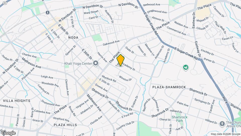 1415 Herrin Ave Map and Location Details