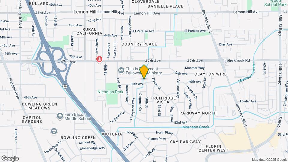 4911 50th Ave Map and Location Details