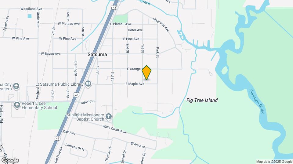 207 E Maple Ave Map and Location Details