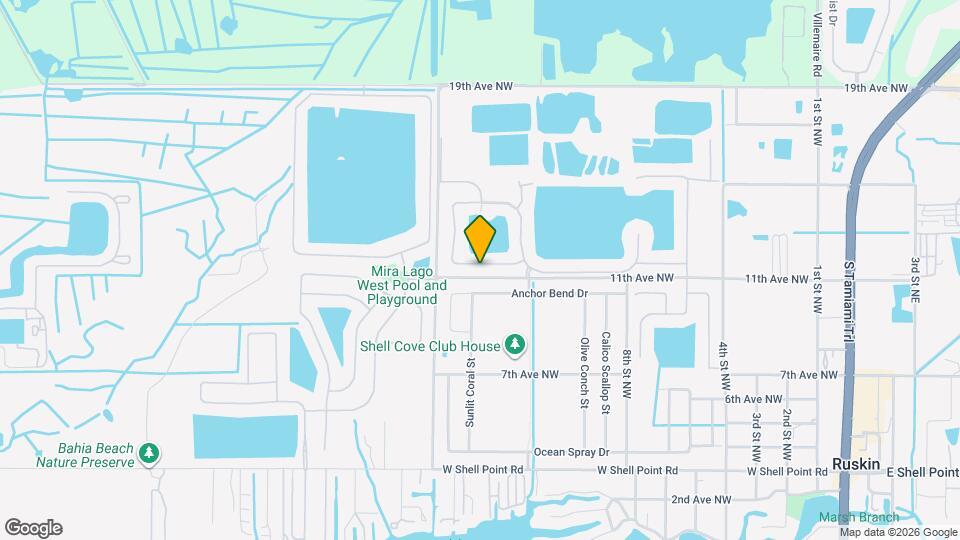 1121 Seminole Sky Dr Map and Location Details