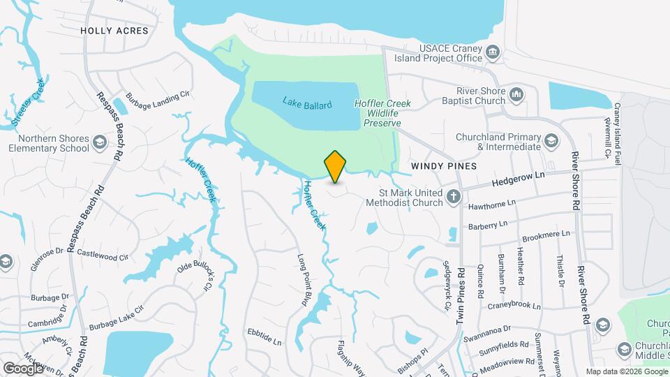 5990 Eagle Point Mapa y Detalles de la Ubicación