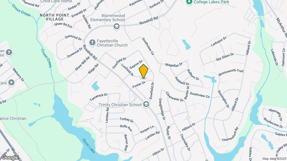 3920 Foster Dr Map and Location Details