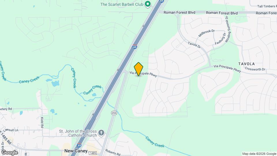 18716 Faustina Way Map and Location Details