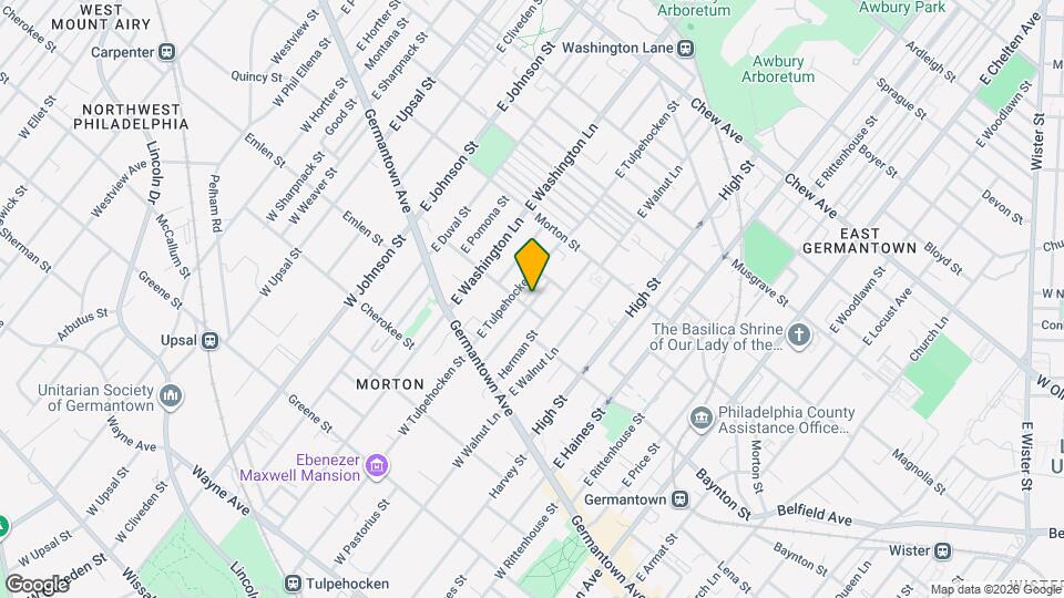 107 E Pastorius St Map and Location Details