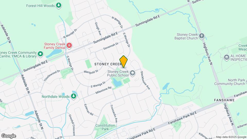 1283 Nicole Ave Map and Location Details