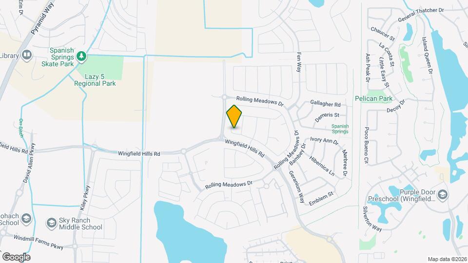 6924 White River Wy Map and Location Details