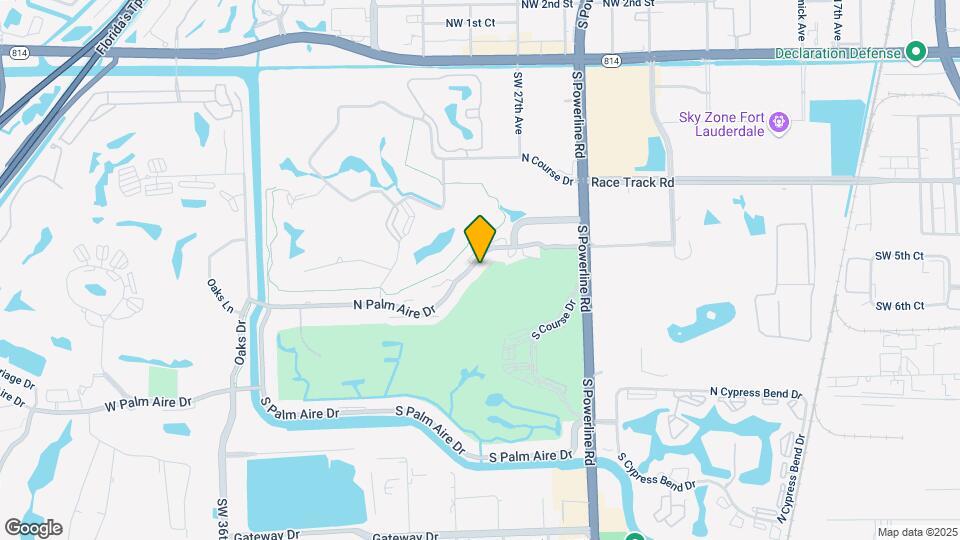 2800 N Palm Aire Dr, Unit 401 Map and Location Details