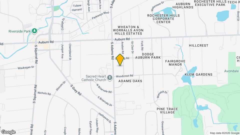 3178 Avalon Rd Map and Location Details