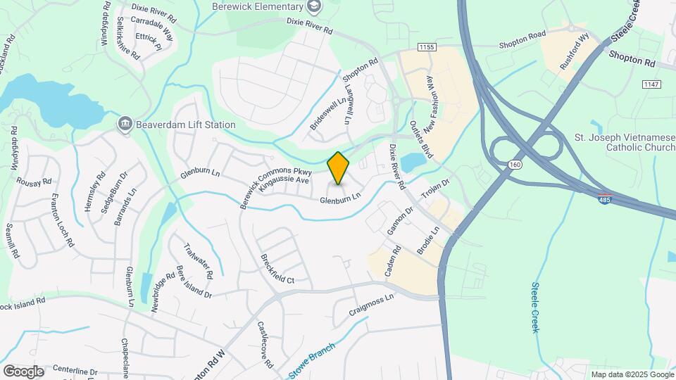 5733 Lachlan Hill Ln Map and Location Details