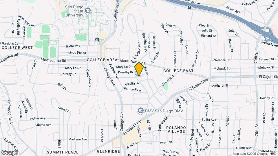 4995 63rd St Map and Location Details