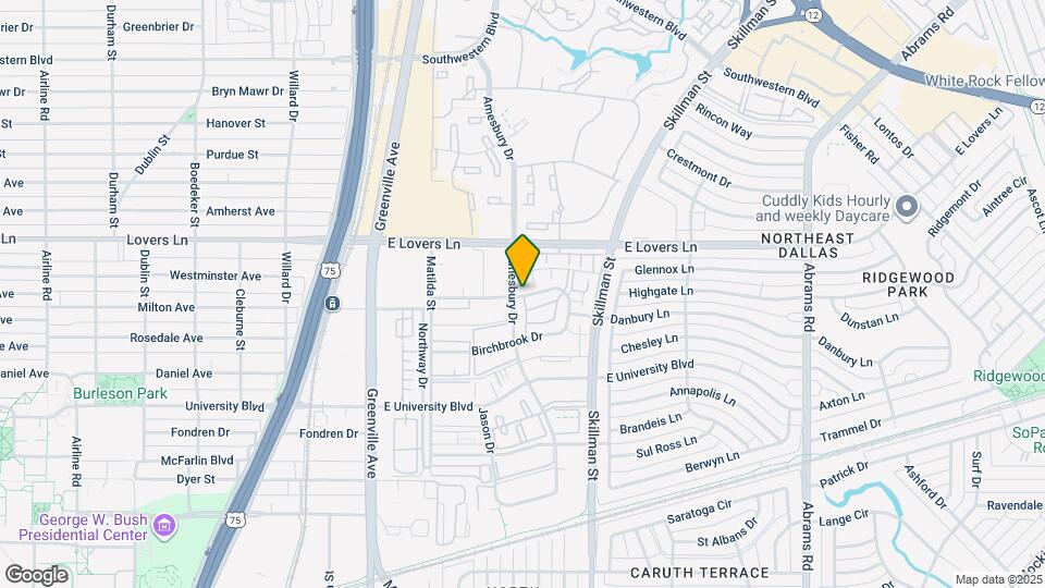 6011 Milton St Map and Location Details