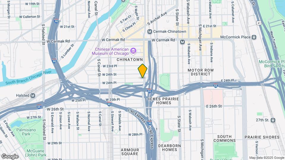 2418-2422 S Wentworth Ave Map and Location Details