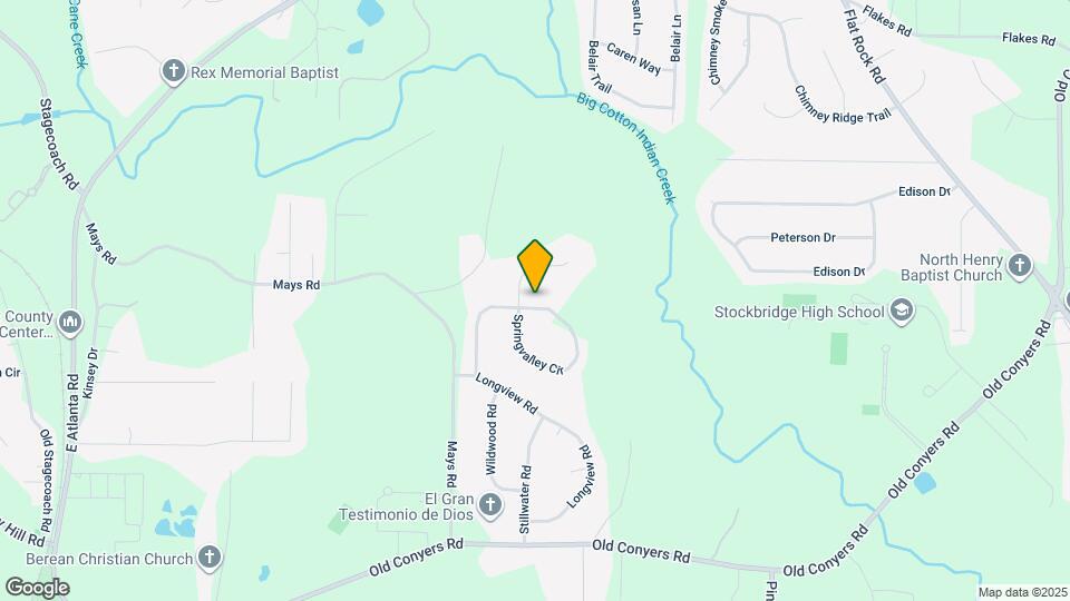 124 Springvalley Cir Map and Location Details