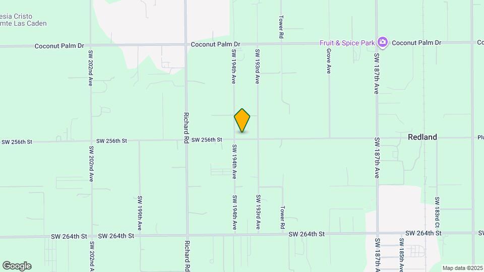 19365 SW 256th St Map and Location Details