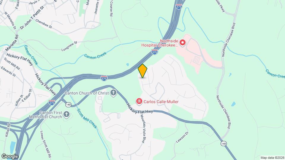 322 Hillcrest Ln Map and Location Details